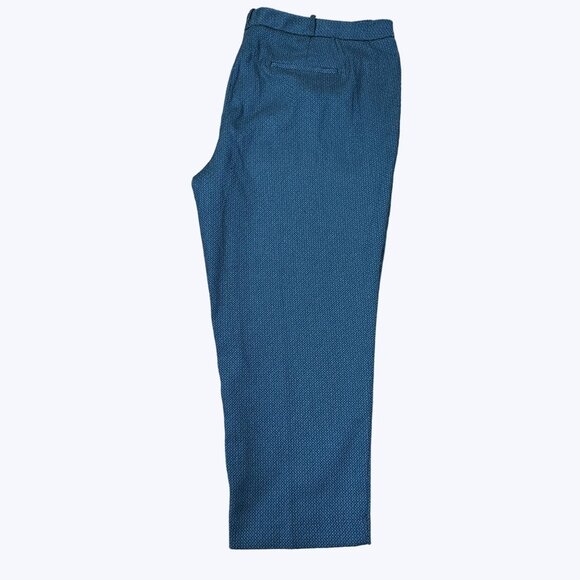 Worthington NEW Pants Size 24W Blue Textured - Picture 2 of 13